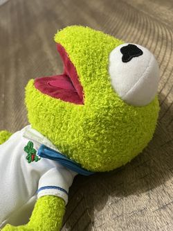 Disney Muppet Babies Baby Kermit The Frog Plush 12" 