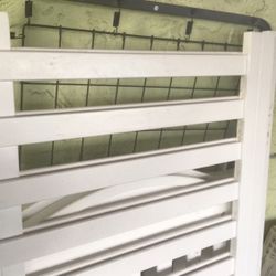 White Baby Crib