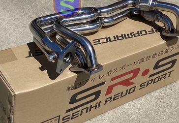 SRS Stainless Steel Exhaust Header Fits Subaru WRX STI Legacy 02-07 2.5L EJ25