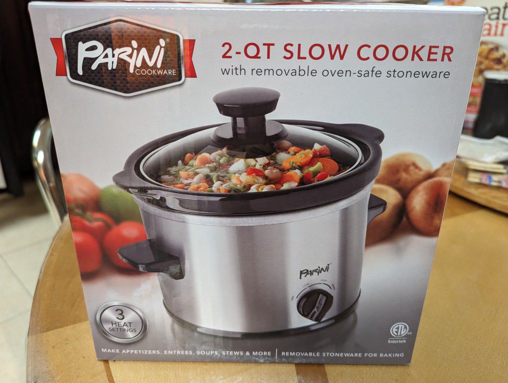 Parini Dual compartment Slow Cooker and Warmer for Sale in Fountain Valley,  CA - OfferUp
