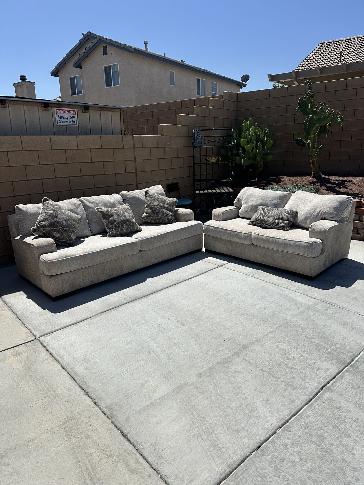 Very Comfortable (2) Piece Couch Set