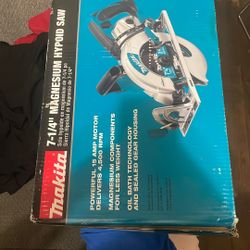 Makita 7-1/4 Magnesium Hyped Saw  New 