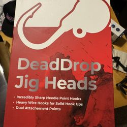 Brand New Jig Heads Fishing Hooks