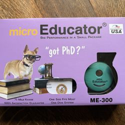 Micro Educator Dog Training Collar