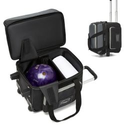 Bowling Ball Bag With Rollers 