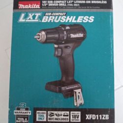 Makita New 1/2” Hammer Drill 18v Brushless 