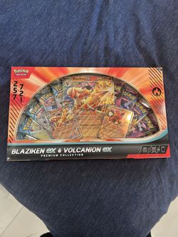 Pokémon TCG: Blaziken ex & Volcanion ex Premium Collection - 2025 Amazon Holiday