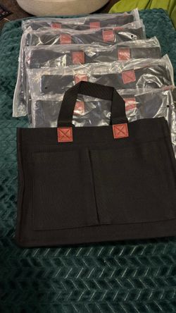 Canvas Tote Bag for Women With Pockets, Laptop Work Crossbody Purses Everything Shoulder Tote Bag Everyday