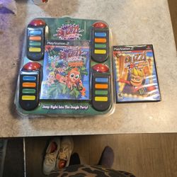 PS2 Buzz Games And Remotes
