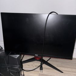 Monitor And Speakers 