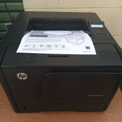 HP LaserJet Pro 400 m401n Printer With Toner Included.