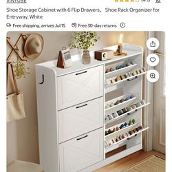 Shoe Storage Cabinet 