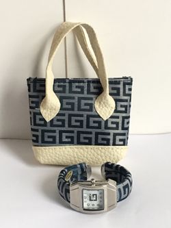 GENEVA WOMENS BANGLE WRIST WATCH WITH ORIGINAL GIFT BAG 🎁🎁🎁