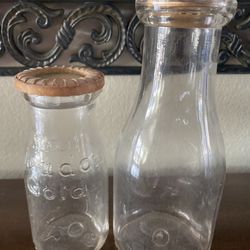 Vintage Cream Bottles