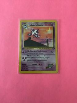 1st Edition Sabrina’s Haunter 55/132 Pokemon Card from Gym Challenge 