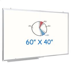 Moving Clearance – Brand New 40” x 60” Magnetic Whiteboard – $75