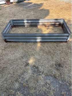 Galvanized Metal Raised Garden Bedfor $40 or best offer