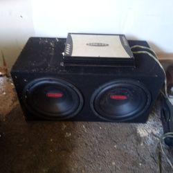 Concept Multi Mode Amplifier And Concept 12inch Speakers. 
