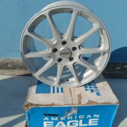 2 American EAGLE 18 BY 8 INCH RIMS