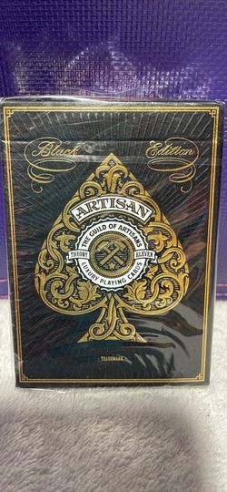 Artisan Black Edition & “The United States of America” Playing Cards – Sealed Collectible Decks