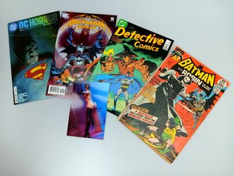 Batman Comic Book Bundle! Key 🔑1st Reaper Appearance ($145 Value) Free Catwoman ♥️ Absolute Great Deal!👍 JLA Superman Scarecrow Robin