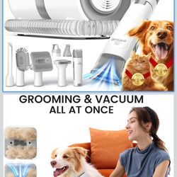Pet Grooming Vacuum with Clipper Nail Grinder (New in Box)