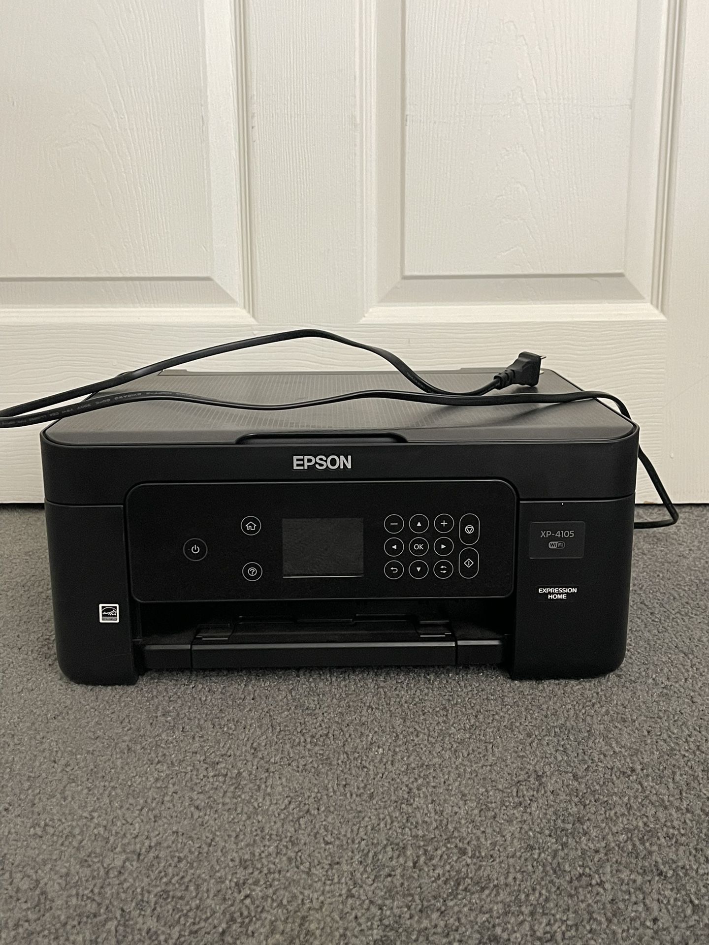 Black Epson XP-4105 WiFi Printer 