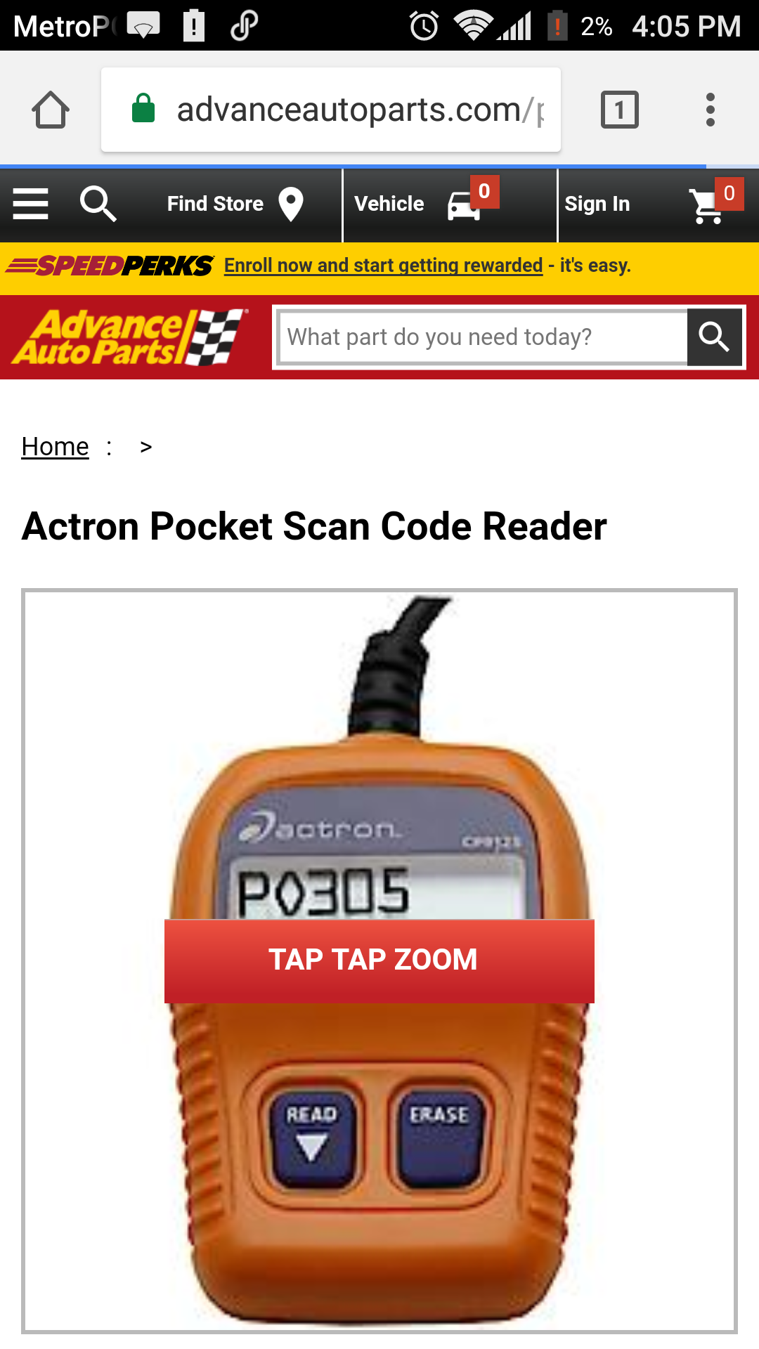 Scan reader obd
