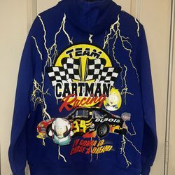 South Park Cartman Racing Hoodie size XL 