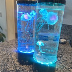 Jellyfish lamp