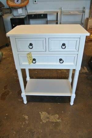 Convenience Concepts Entry Way Console / Hall Table in White