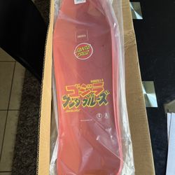 Santa Cruz skateboard Godzilla 
