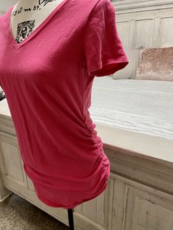 Motherhood Maternity Cotton T-Shirt Pink Size Small