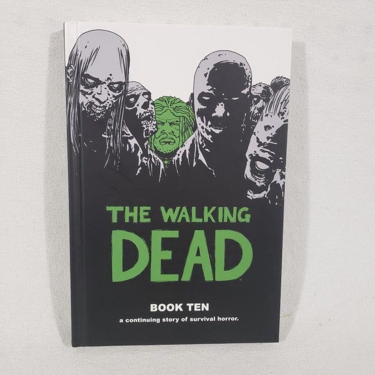 Walking Dead Book 10 Hardcover Robert Kirkman Survival Horror Graphic Novel