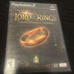 PS2 Lord of The Rings