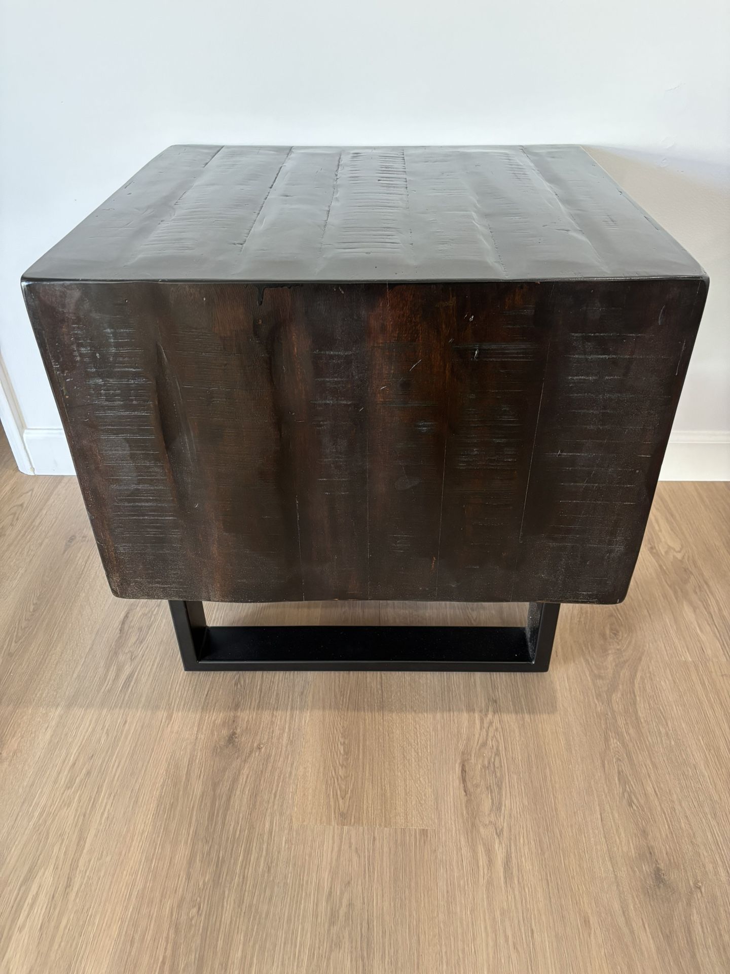 NEW! Brown Parlone End Table