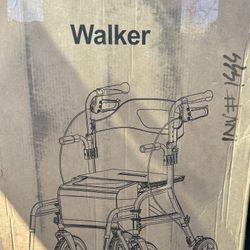 HOMLAND R12 2-in-1 Rollator Walker & Transport Chair  Brand new in box Down from $265.00