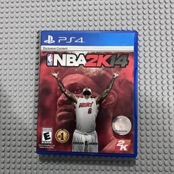 NBA 2K14 Basketball Sony PlayStation 4 PS4 LeBron James Video Game
