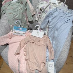 Girl Clothes, New Size 6 Months 