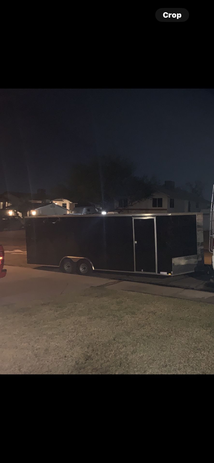 2020 24ft V Nose Enclosed Trailer