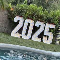 4 Ft Tall Marquee Numbers For Sale 