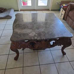 Marble Top Coffee Table 