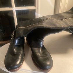 Size 5.5 Coach Leather Boots New