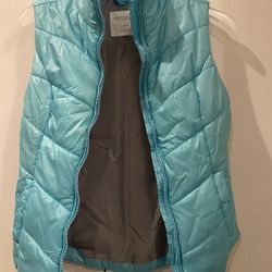 Girls Sleeveless Puffer Jacket