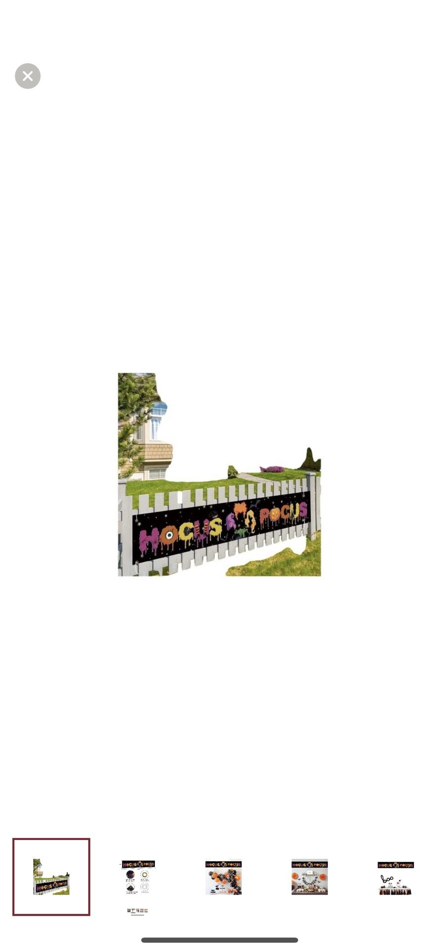 MEFENG Hocus Pocus Banner-Yard Sign Halloween Party Decor-Indoor &Outdoor Halloween Backdrop-Halloween Trick Or Treat -Hocus Pocus Party Decorations -