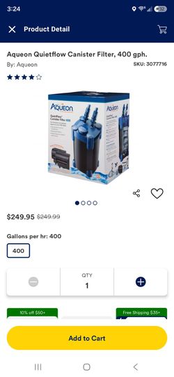 Aqueon Canister Filter 400