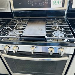 Stainless Steel Ge 5 Burners Gas Stove