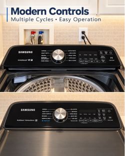 Samsung Top Load Washer and Dryer Set