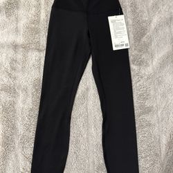 lululemon black leggings size 0