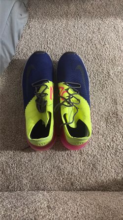 Nike Air Max Sneakers Blue Volt Pink